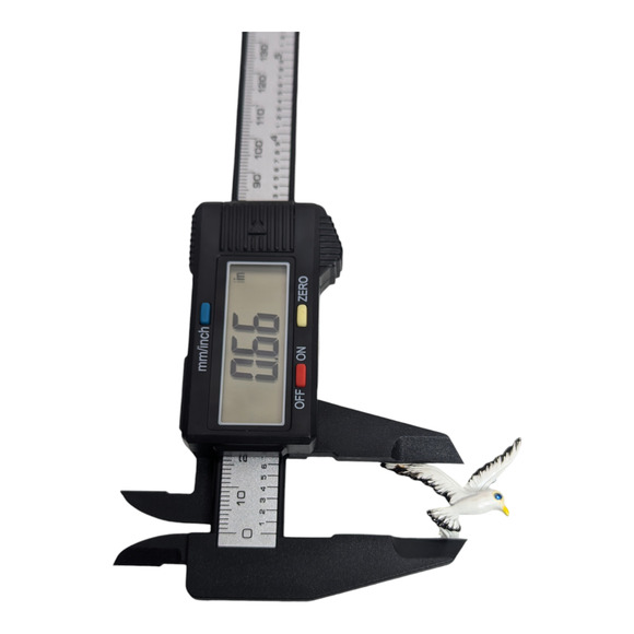 Gerrys Vtg 1960s Seagull Enameled Brooch Pin Large Figural Bird Mid-century - Picture 3 of 7